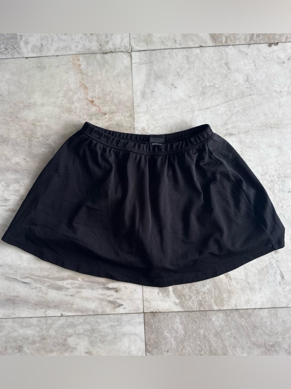 HEAD vintage black mini tennis skort
